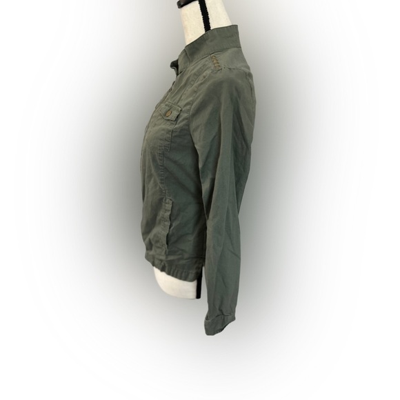 Epic Threads - “Be Awesome” Moto Jacket Girls Sequence Boho Army - Picture 2 of 6